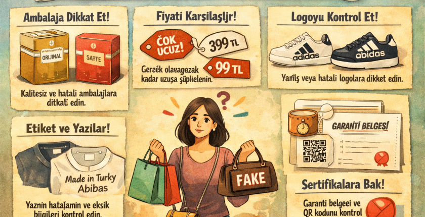 Alışverişinde sahte ürün nasıl ayırt edilir?