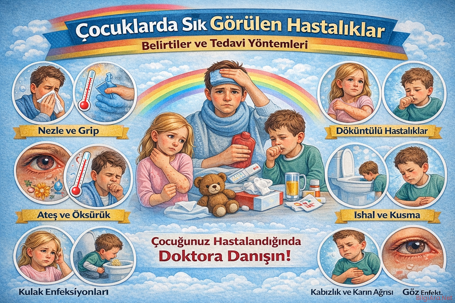 Çocuklarda Sık Görülen Hastalıklar