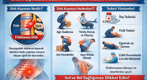 Disk Kayması Nedir? Disk Kayması Nedenleri? Tedavi Yöntemleri