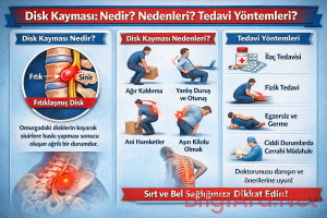 Disk Kayması Nedir? Disk Kayması Nedenleri? Tedavi Yöntemleri