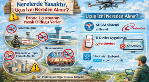 Drone Uçurmak Nerelerde Yasaktır, Uçuş İzni Nereden Alınır ?