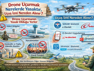 Drone Uçurmak Nerelerde Yasaktır, Uçuş İzni Nereden Alınır ?