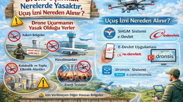 Drone Uçurmak Nerelerde Yasaktır, Uçuş İzni Nereden Alınır ?