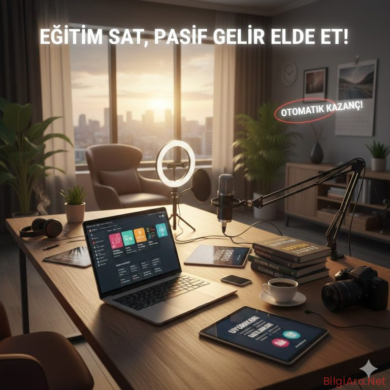Eğitim içerikleri satarak pasif gelir elde edilir mi?