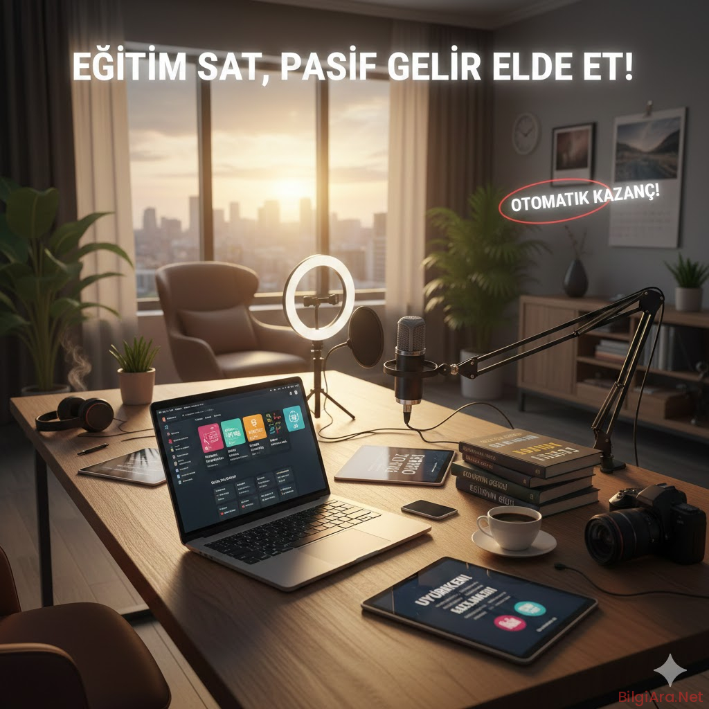 Eğitim içerikleri satarak pasif gelir elde edilir mi?