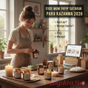 Evde Mum Yapıp Satarak Para Kazanma 2026