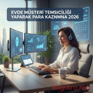 Evde Müşteri Temsilciliği Yaparak Para Kazanma 2026