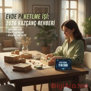 Evde Paketleme İşi Yaparak Para Kazanma 2026