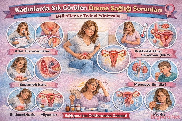 Kadınlarda Sık Görülen Üreme Sağlığı Sorunları