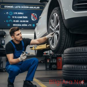Otomobil lastik değişimi hangi aralıklarla yapılır?
