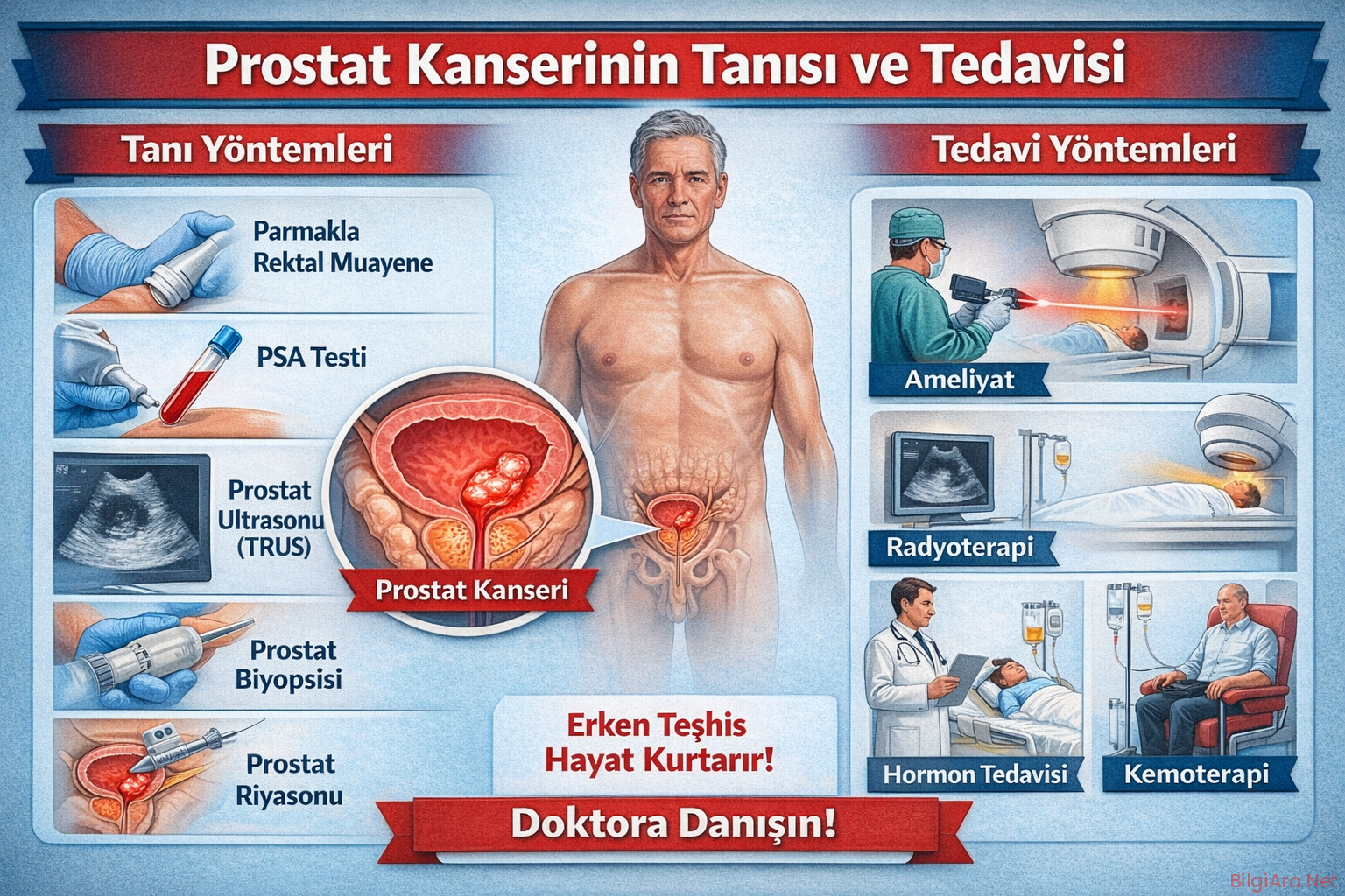 Prostat Kanserinin Tanısı ve Tedavisi