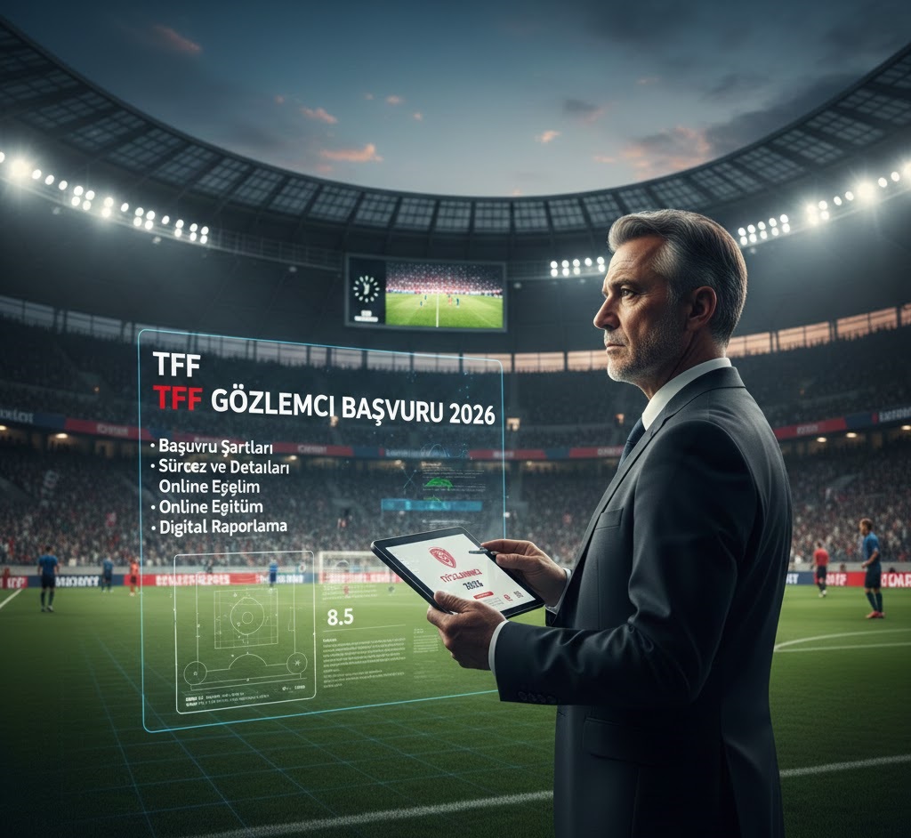 TFF Gözlemci Nasıl Olunur – Başvuru Şartları – Süreç ve Detayları 2026