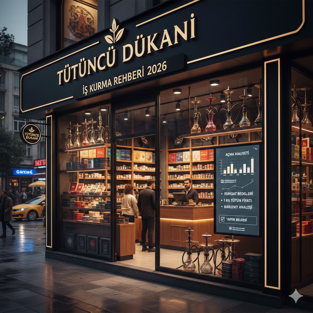 Tütüncü Dükkanı Açma Maliyeti 2026 ve Tütüncü Dükkanı İş Kurma Rehberi