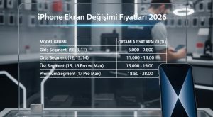 iPhone Ekran Değişimi Fiyatları Ne Kadar 2026