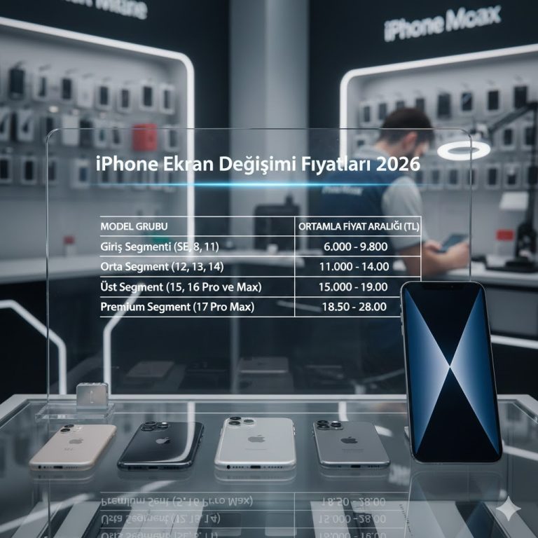 iPhone Ekran Değişimi Fiyatları Ne Kadar 2026