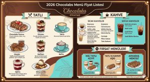 2026 Chocolabs Menü Fiyat Listesi Tatlı, Kahve ve Fırsat Menüleri