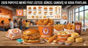 2026 Popeyes Menü Fiyat Listesi: Güncel Sandviç ve Kova Fiyatları