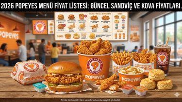 2026 Popeyes Menü Fiyat Listesi: Güncel Sandviç ve Kova Fiyatları