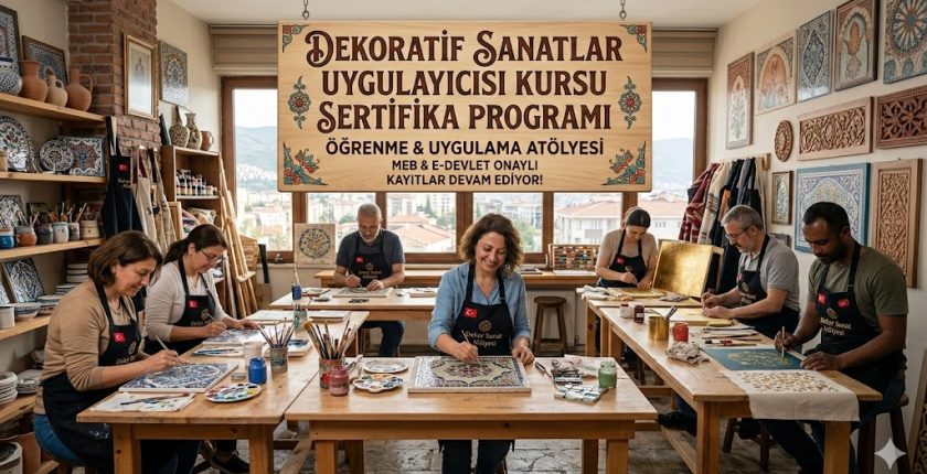 Dekoratif Sanatlar Uygulayıcısı Kursu Sertifika Programı 2026