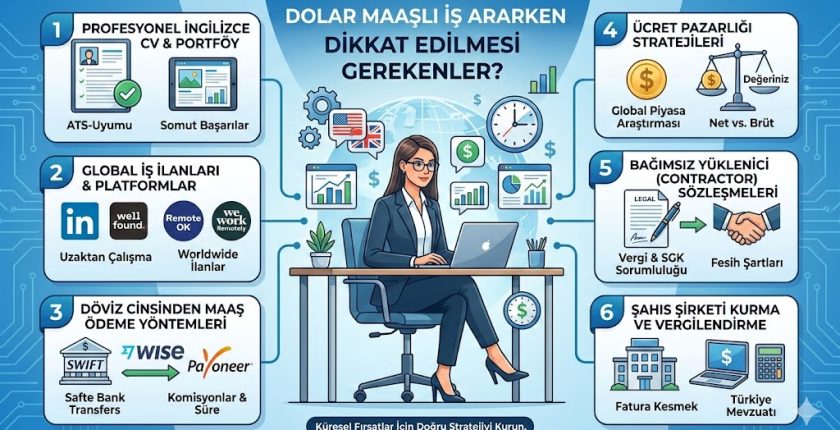Dolar Maaşlı İş Ararken Dikkat Edilmesi Gerekenler