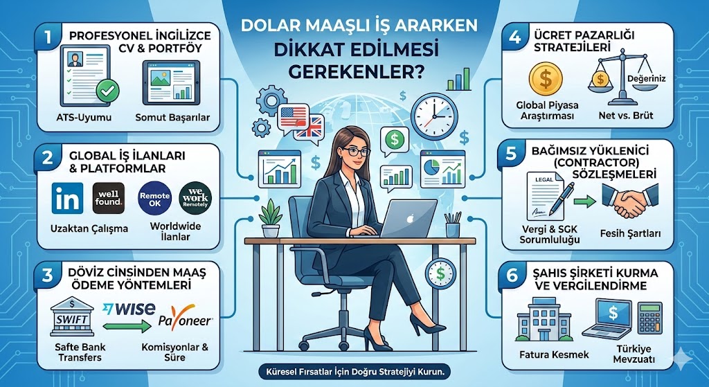 Dolar Maaşlı İş Ararken Dikkat Edilmesi Gerekenler