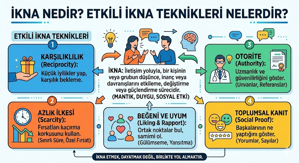 İkna Nedir? Etkili İkna Teknikleri Nelerdir?