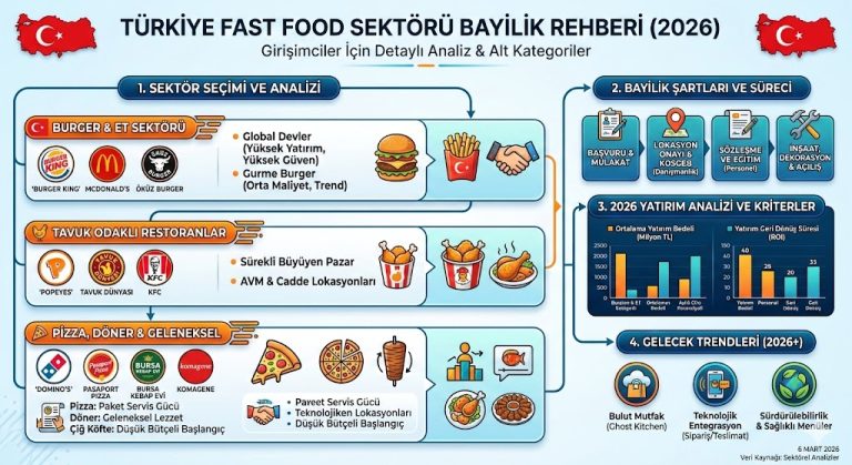 Fast Food Sektörü Bayilik Veren Firmalar
