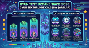Oyun Test Uzmanı Maaşı 2026: Oyun Sektöründe Çalışma Şartları