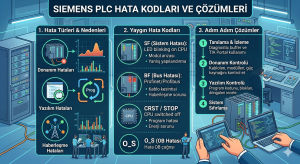 Siemens PLC Hata Kodları ve Çözümleri 2026