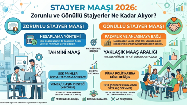 Stajyer Maaşı 2026: Zorunlu ve Gönüllü Stajyerler Ne Kadar Alıyor?