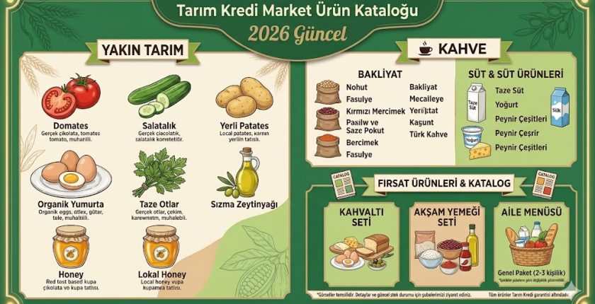 Tarım Kredi Market Ürün Fiyatları (2026 Güncel)