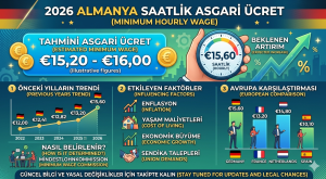 2026 Almanya Saatlik Ücreti Ne Kadar