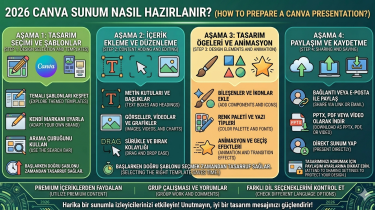 Canva sunum nasıl hazırlanır? 2026