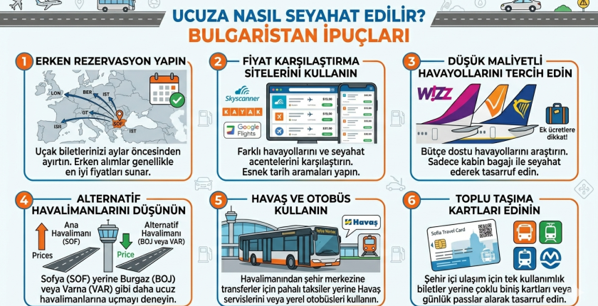Ucuza Nasıl Seyahat Edilir? Bulgaristan Uçak Biletleri 2026