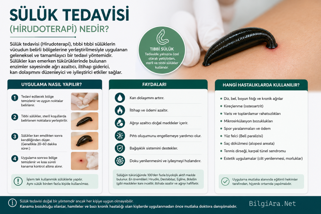 Sülük tedavisi nedir?
