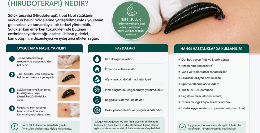 Sülük tedavisi nedir?