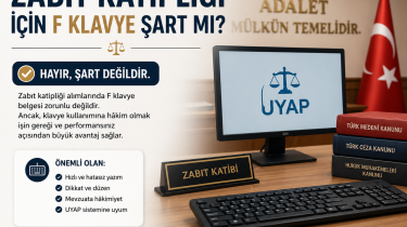 Zabıt Katipliği İçin F Klavye Şart Mı?